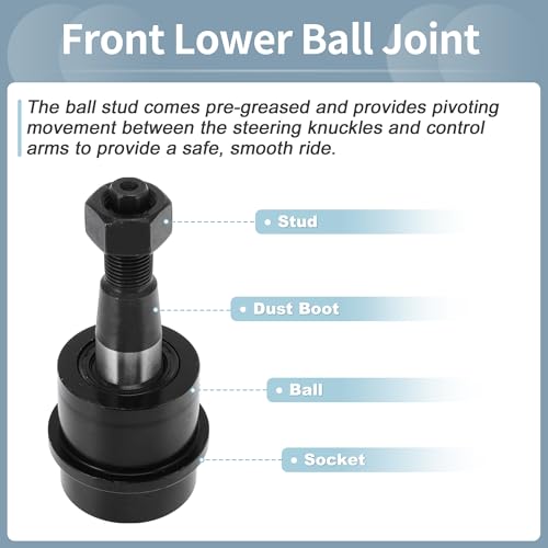 VekAuto Ball Joint Kit for Dodge for Ram 2500 3500 2003-2013 by VekAuto - Image 6