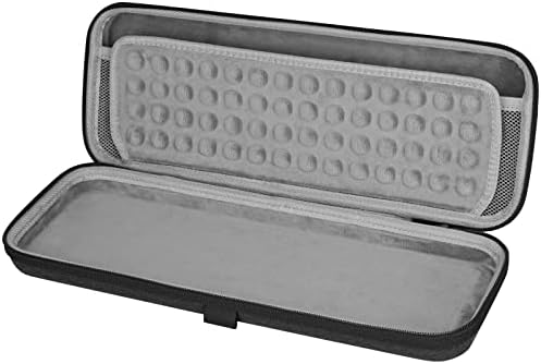 Geekria Shield 65% Compact Keyboard Case, Hard Shell Travel Carrying Bag for 68 Keys Compact Mechanical Gaming Portable Keyboard, Compatible with Keychron k6, RK ROYAL KLUDGE RK68 Keyboard