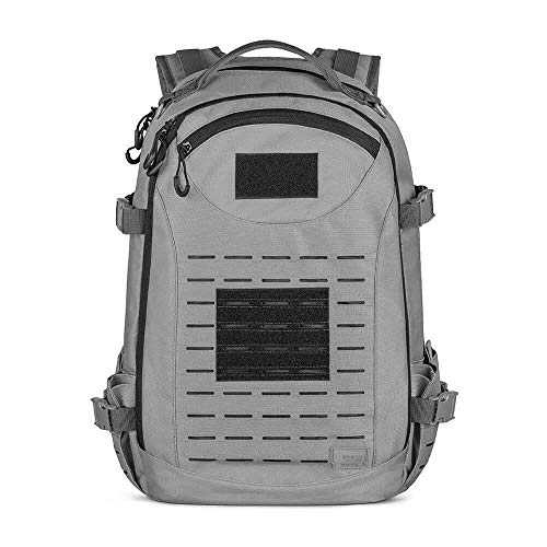 Mochila Invictus Rusher Preto com Cinza 40 Litros