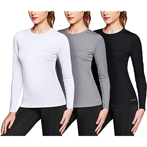 ATHLIO Women's UPF 50+ Workout Shirts Cover