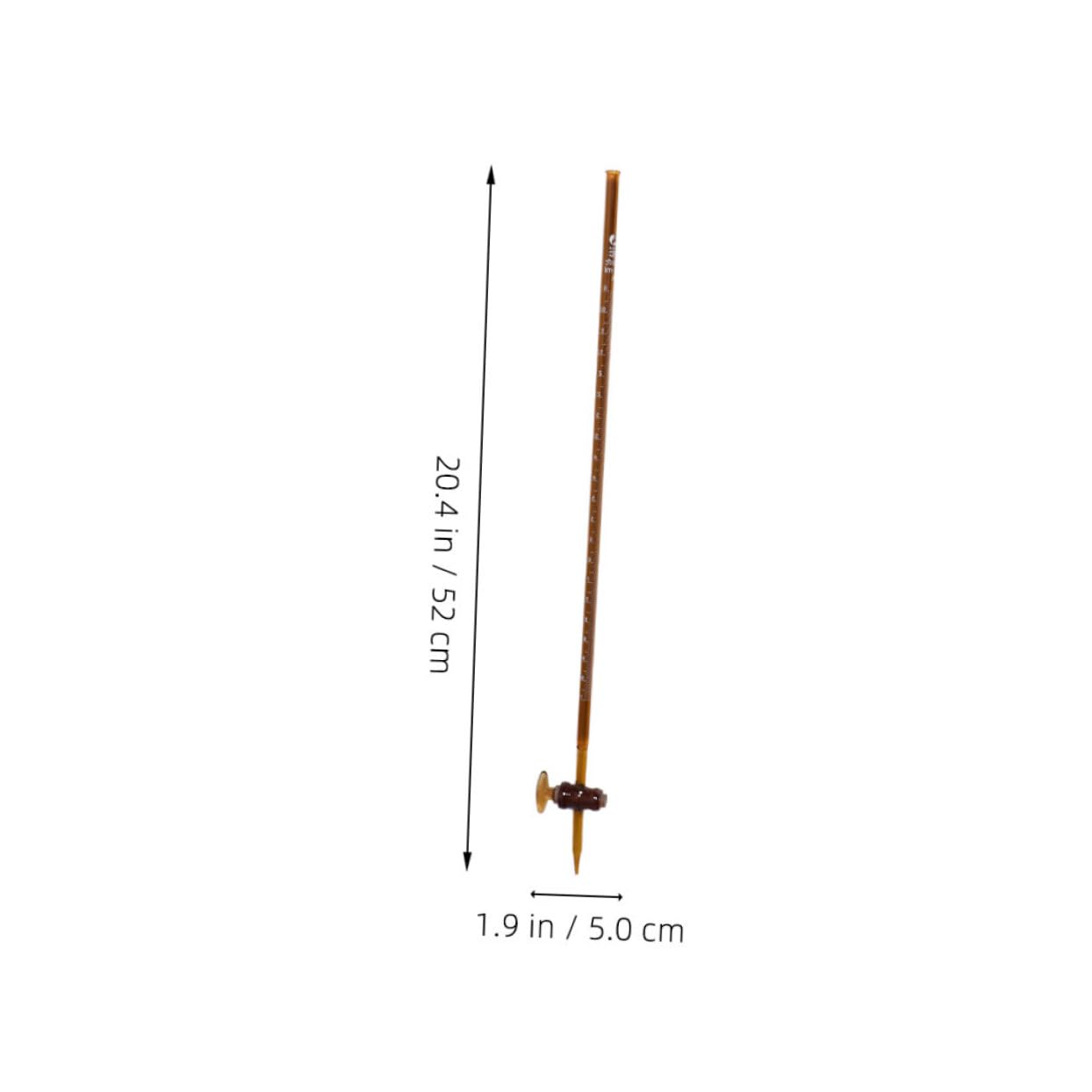ROMISBABA Acid 10ml Chemistry Lab Equipment Glass Apparatus Safe for Junior High School Students
