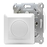 Afenau Interrupteur Variateur de lumiere LED, Variateur Encastré, Variateur Universel Sans...