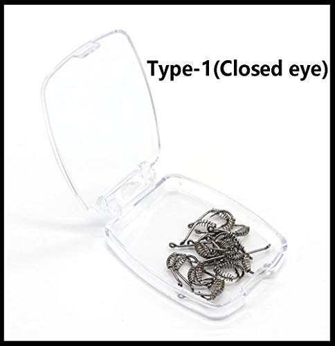 Dyxssm Fishing Spring Hook Circle Octopus Fishing Hooks (Type-1, 8# (40Pcs)) #TOP6