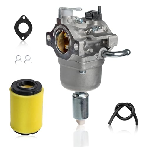 Carburetor Kit for Craftsman T100 Lawn Mower, Fits 11.5HP 344cc Engine, with Air Filter Fuel Line Gaskets, Replaces 590400 796078 591731 796109 594593