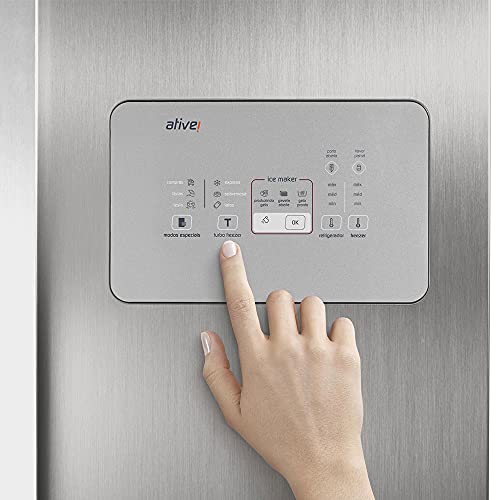 Geladeira Frost Free Brastemp Multi Portas 540L Inox BRO80AK 127V