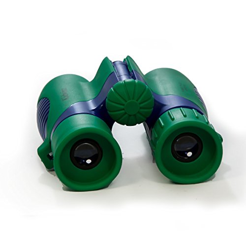 Kidwinz Original Compact 8X21 Kids Binoculars Set - High Resolution Real Optics - Shock Proof - Bird Watching - Presents For Kids - Children Gifts - Boys And Girls - Outdoor Play - Hunting - Camping #TOP4