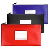[Bunte Vielfalt] geldtaschen, Dieses Set enthält 5 Geldtaschen in verschiedenen Farben (Schwarz, Schatz Blau, Big Red)