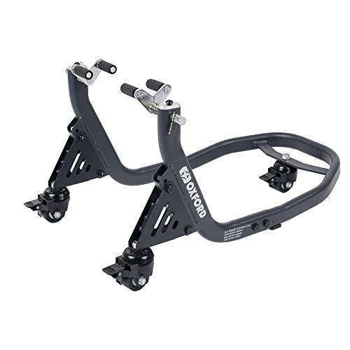 Oxford ZERO-G - Front Dolly Paddock Stand Motorcycle Workshop Equipment with Casters