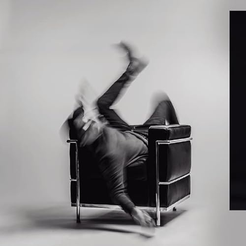 Vomxuf Lc2 Poltrona Office Chair, Modern Accent Chair Brown Leather Armchair With Double Bar Encasing Frame, Living Room Chairs, For Bedroom, Study Room, Bar, Hotel #TOP6