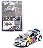True Scale Miniatures Model Car Compatible with Ford Puma Rally1#16 M-Sport Ford WRT 2024 Rally Finland 3rd Place White1:64 Diecast Model Car MGT01074