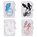 Noise Cancelling Ear Plugs with Cords 4 Pairs, Waterproof Reusable Hearing Safety Protection Earplugs, High Fidelity Earplugs