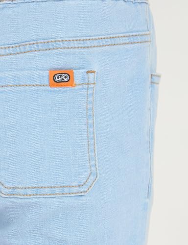 Image of Amazon Brand - Symbol Girls Cotton Rich Stretchable Jogger Jeans | Elasticated Waistband and Cuff | Casual Denim | Age 2-14 Years