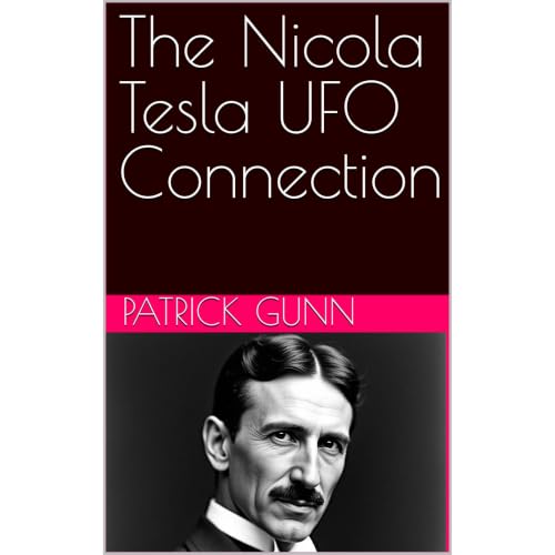 The Nicola Tesla UFO Connection Audiolibro Por Patrick Gunn arte de portada