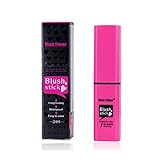 2. El blusher se mezcla tan bien en las mejillas que se ven super natural.