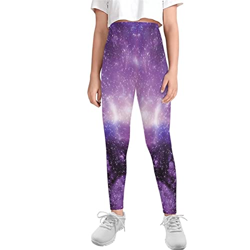 Renewold Girls Leggings, Kids Youth High Waist Yoga Pants Bottoms Activewear4