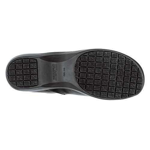 Sr Max Geneva Black, Women's, Clog Style Slip Resistant Soft Toe Work Shoe (10.0 M) #TOP6