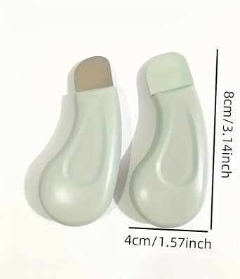 Onomo Blackhead Cleanser, Green, 8cm x 4cm, Skin Care Tool for Nose Green/Purple