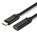 USB C Extension Cable, VCZHS 3ft USB Type C Extension Cable Male to Female USB C Cable Extension Extender Cord Type C Thunderbolt 3 for Nintendo Switch MacBook Pro Samsung Galaxy