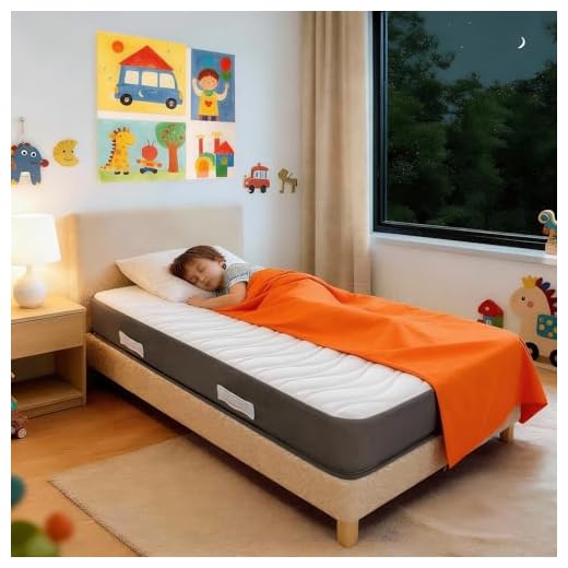 MENKËLL Materasso Singolo 80x190 Memory Foam - Alto 20cm - Ortopedico ed Ergonomico, Allevia i Punti di Pressione - Anallergico, Antiacaro e Anti Muffa, Antibatterico - Rigido, Supporto fino a 200kg