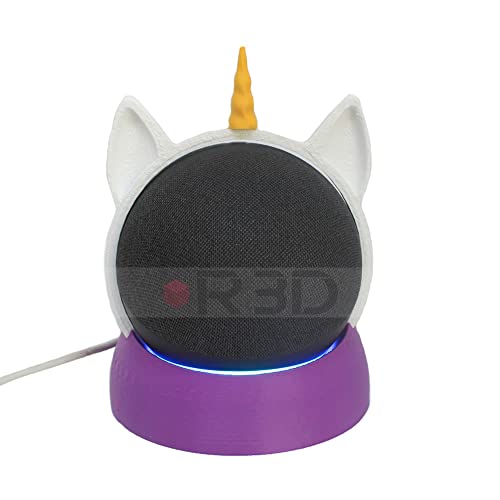 Suporte para Echo Dot 4 (4ª Geração) - Unicórnio