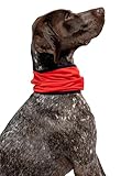 Insect Shield Pet Breathable Cooling Gaiter with Built in Bug and Tick Protection, Poppy, Large