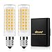 DiCUNO Dimmable Ampoule LED E14, 4W équivalent halogène 40W; 430LM; Blanc chaud 3000K; 220-240V; Petite vis edison, Culot E14 Standard pour lampe de réfrigérateur/hotte/table; 2 pièces