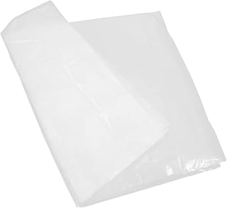 LIFKOME Fundas de Plástico para Sillas de Comedor Transparentes de PVC 12 Mil de Silla 90X120 CM Funda Decorativa Reutilizable para Muebles Salón