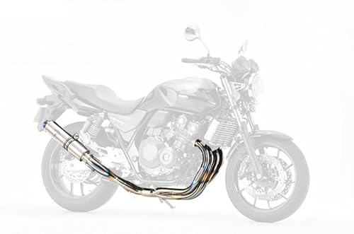 アールズギア(R's Gear) フルエキゾーストマフラー ワイバンクラシックR シングル チタンポリッシュ 18- CB400SF/SB MH34-S1CT