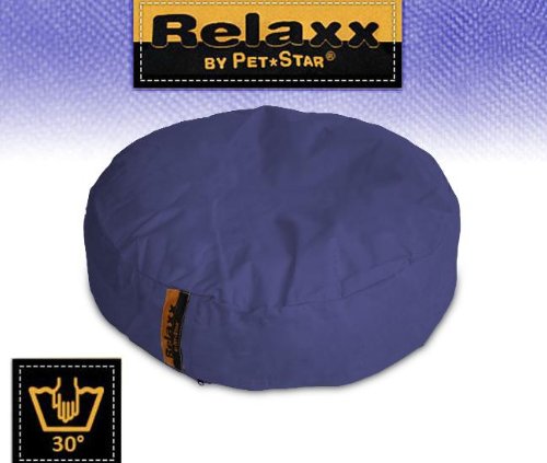 Pet-Star RELAXX Kissen - Rund, 70 cm, Schlafplatz fr Katzen und Hunde
