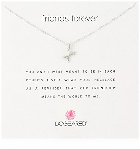 Dogeared Friends Forever, Crossing Arrows Necklace