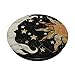 Black Vintage Moon Sun and Stars & Design PopSockets PopGrip: Swappable Grip for Phones & Tablets PopSockets Adhesive PopGrip