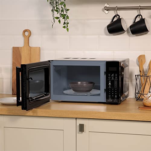 Russell Hobbs RHMT2004B 20 L 800 W Touch Control Digital Solo Microwave in Black with 10 Power Levels, 6 Auto Cook Menus, Defrost Control, Clock and Timer - Image 9