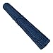 CAIT CHAPMAN HOME COLLECTION Texture Design Woven PVC Rectangular Heat Insulation Texteline Table Runner (Navy)