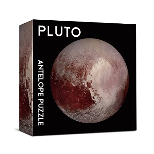 Antelope - 1000 Piece Jigsaw Puzzle for Adults, Pluto Space Puzzle, Planet Round Circle Puzzle, Solar System, High Resolution, Matte Finish, No Dust by ANTELOPE - Used condition - Image 4
