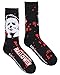 Bioworld Halloween Men's Michael Myers Blood Scary Horror Movie Crew Socks