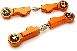 Integy RC Model Hop-ups C28869ORANGE Billet Machined Upper Turnbuckle Links for Arrma 1/10 Granite 4X4 3S BLX