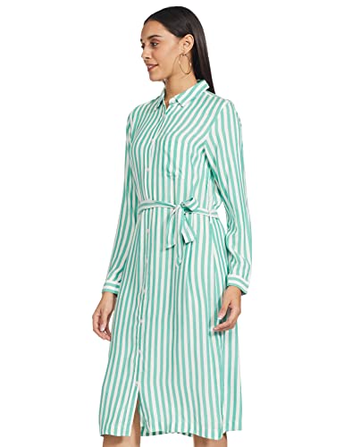 Image of Parx Women's Synthetic A-Line Knee-Length Dress