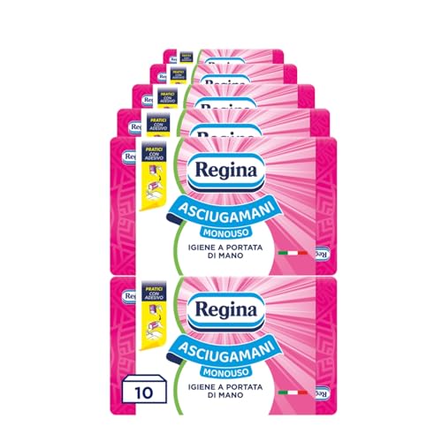 Regina Asciugamani Monouso – 10 Confezioni da 100 Servizi ciascuna,