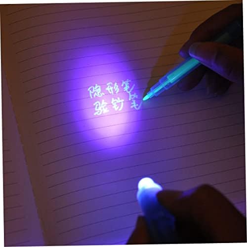 Invisible Light Pen Uv Led Light Pens Security Marker Pen for Banknote Check 2pcs