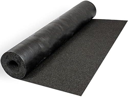 Black Polyester Shed Roofing Felt 26.2 x 3.2 ft (8m x 1m) - Heavy Duty Weatherproof Roof Felt Roll for Summerhouses, Sheds, Kennels, 25 Year Life Expectancy, Premium Roof Covering