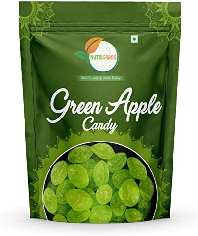 NUTRIGRASS Green Apple Candy, 400gm