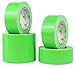 BOMEI PACK Green Duct Tape, 5Rolls Heavy Duty Strong Industrial Color Duct Tape 9.0mil x 1.88inch x 30yds for Packing and Repairing