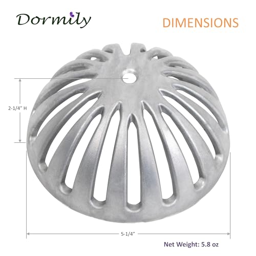 Colador Dome de Aluminio Heavy Duty 5.25" diámetro x 2.25" alto miniatura 2