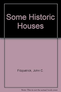 Hardcover Some Historic Houses Book