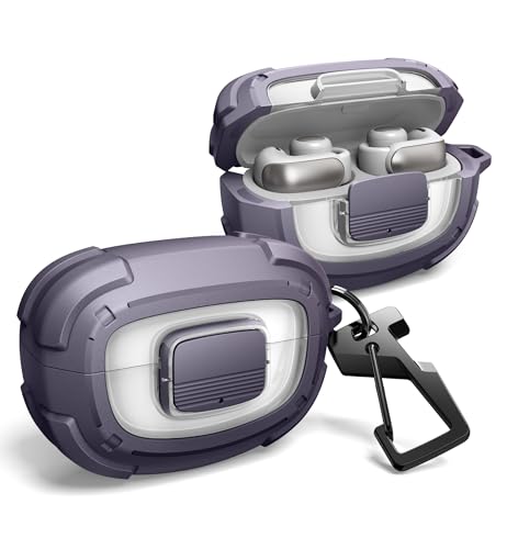 Dexnor Bose Ultra Open�p �P�[�X - �����h�~���b�N�@�\�t�� �ϏՌ����o���p�[�P�[�X �J���r�i���L�[�����O���N���[�i�[�L�b�g�t�� �v���e�N�e�B�u�J�o�[(2024�N���f���Ή�)(�p�[�v��)