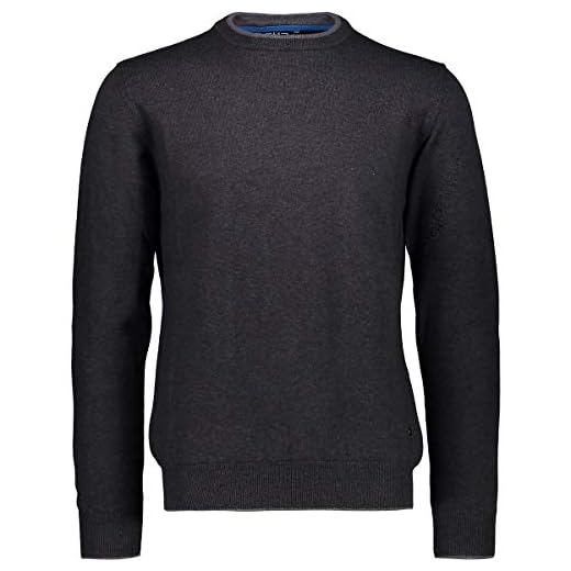 CMP Herr stickad ulljumper tröja tröja, U905, XL