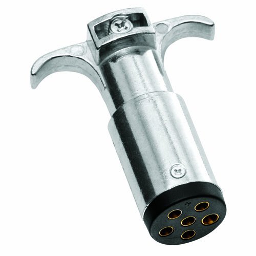 Tow Ready 118037 Metal Trailer End 6-Way Flat Pin Connector - //coolthings.us