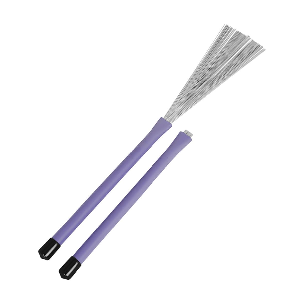 BESPORTBLE 1Paio Spazzole per Retrattile in Acciaio con Spazzole per Batteria Professionali per Jazz e Pratica Accessori per Strumenti Musicali