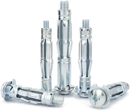 30 Stück Hohlraumdübel M6x37mm - Gipskartondübel Verzinkt | Für Befestigungen In Rigips & Trockenbauwänden