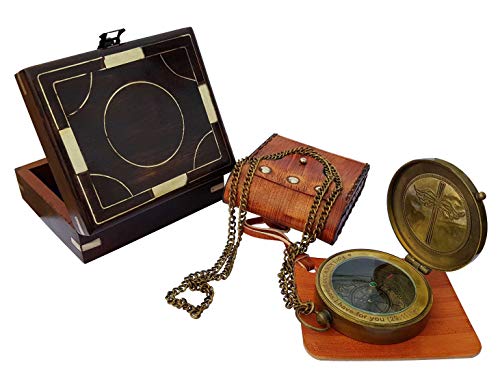 Brújula de latón 46 mm de diámetro